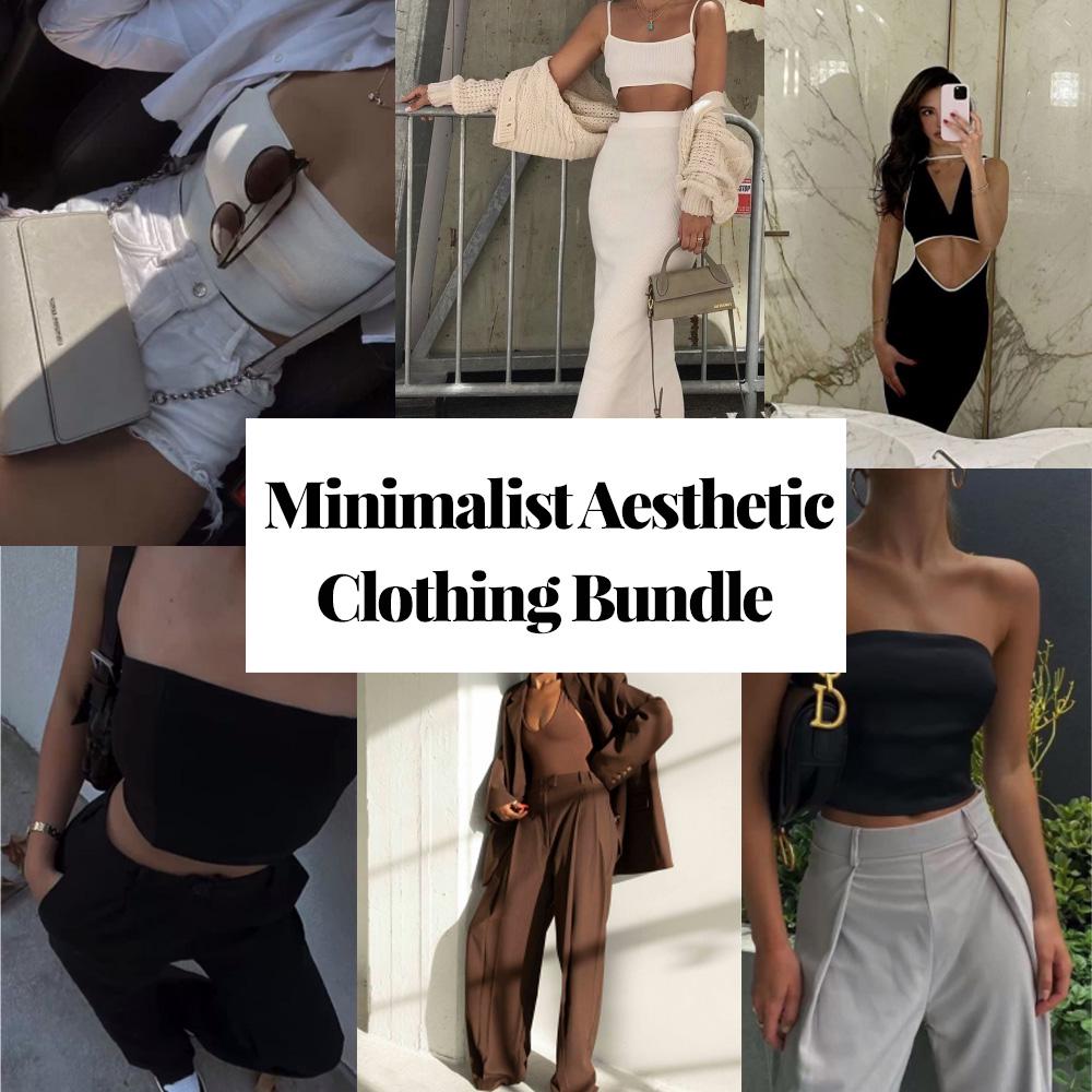 Minimalist Aesthetic Clothing Bundle