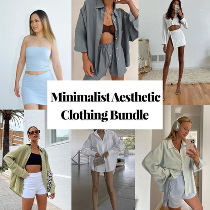 Minimalist Aesthetic Clothing Bundle