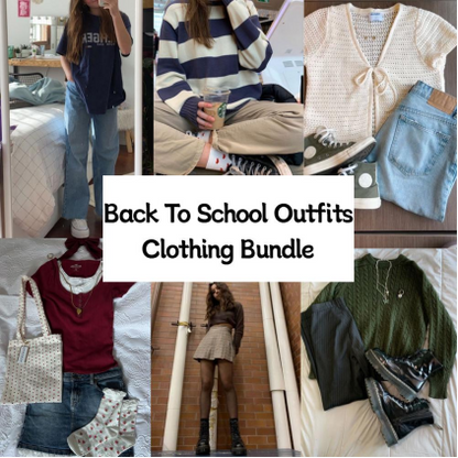 Back To School Outfits Clothing Bundle | Rainbow Aesthetic