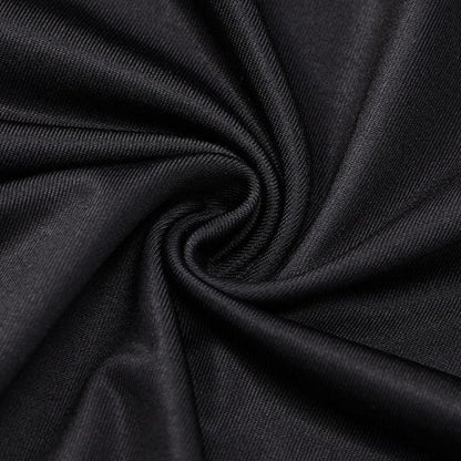 3D Body Print Sleeveless Maxi Dress Black