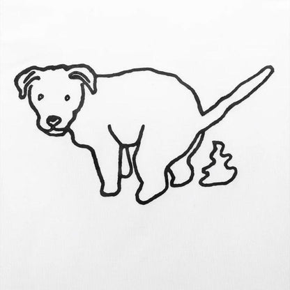 Y2K Dog Print Short Sleeve Crop Top | Rainbow Aesthetic